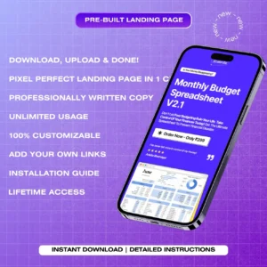 Monthly Budget Spreadsheet Monthly Budget Template